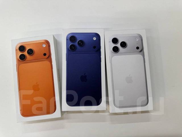 Apple iPhone 17 Pro Max. �����, 256 ��, �����������, 3G, 4G LTE, 5G, ����������, NFC, Dual-SIM, eSIM, ������������ ������� ����