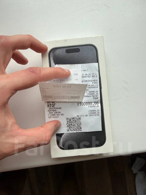 Apple iPhone 15 Pro. �/�, 128 ��, ������ ����