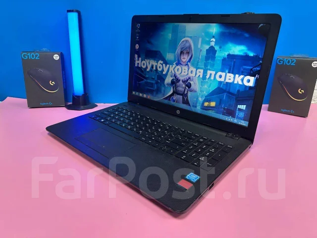 HP. 15.6", 3����, ��� 8 ��, ���� 250���, WiFi: 1, Bluetooth: 1, ����������� �� 2��. ����