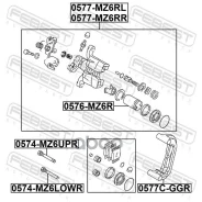 ������� ���� ����� Mazda 6 GG/GH 0577-MZ6RL 0577MZ6RL 0577MZ6RL ����