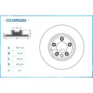 ���� ��������� �������� VAG Cworks C210R2202 - C210R2202 ����