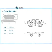 ������� ��������� �������� (Low Metallic) Mercedes-BENZ Cworks C11CR0128 C11CR0128 ����