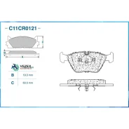������� ��������� BMW 3 (E30) 1986 - 1991 M3 2.3 195 �. �. ���������� ��������� �����. Cworks C11CR0121 C11CR0121 ����