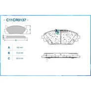 ������� ��������� Mazda 3 (BM/ BN) 09/2013 - �� �. �. �����. Cworks C11CR0137 C11CR0137 ����