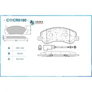������� ��������� FORD Transit C �������� ����������/������� ����� (FM / FN / F 10/2011 - �� �. �. �����. Cworks C11CR0180 C11CR0180 ����