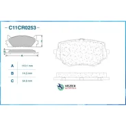 ������� ��������� �������� Mazda Cworks C11CR0253 C11CR0253 ����