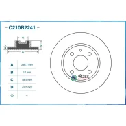 ���� ��������� �������� LADA Cworks C210R2241 C210R2241 ����