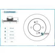 ���� ��������� Hyundai I10 I (PA) 11/2008 - 12/2011 ����. Cworks C220R0680 C220R0680 ����