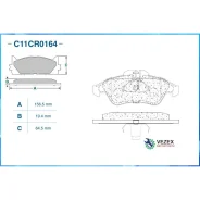 ������� ��������� Mercedes-BENZ Sprinter 2-T C �������� ����������/������� ����� (B901/ B902 04/2000 - 05/2006 �����. Cworks C11CR0164 C11CR0164 ����
