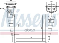 ���������� VW-Passat VI 1,8T 00-03 Nissens ���. 96731 96731 ����
