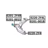 ����������� ������ Nissan Maxima/Cefiro -03 ������. ����. ������ ASVA 02012Y4R 02012Y4R ����