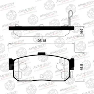 ������� 44060-0N690 / PF-2224 / GP-01148, AF-1148M, A-346/ 44060-31U90 / 44060-58Y86 / 44060-5M490 / 44060-31U91 / 44060-31U92 / 44060-31UX2 / 44060-3...