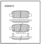 ������� ��������� �������� | ��� | Nissan Murano/X-Trail/Quasqai/Murano 1.6-3.5, Infiniti FX35 03 Allied Nippon ���. ADB3912HD ADB3912HD ����