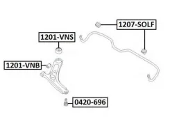 ����������� ��������� ������ ������ Asva 1201-VNB 1201VNB ����
