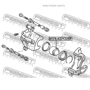 ������� �������� ���������� ��������� Febest 0176KDY220F 0176KDY220F ����