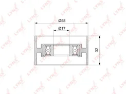 ����� ���������� ����� ������� ��� Hyundai PB1316 LYNXauto PB1316 ����
