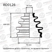 ������� ����������� ���� ���������� ���� ������ ��� Toyota Mark ll BD0126 Avantech BD0126 ����