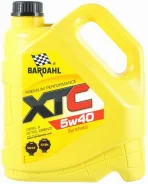 Bardahl XTC. 5W-40, �������������, 4��. ����