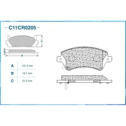 ��������� ������� ��������, Low Metallic C11CR0205 ����