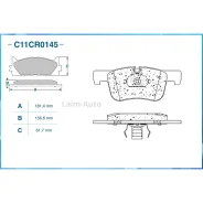 ������� ��������� �������� (Low Metallic) BMW C11CR0145 ����