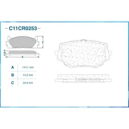 ��������� ������� ��������, Low Metallic C11CR0253 ����