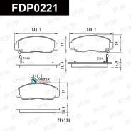 ������� ��������� Honda Accord 03- 2.0-2.4 FAP FDP0221 FDP0221 ����