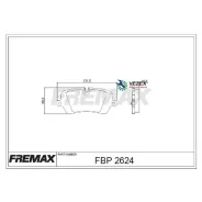 ������� �������� ������! Land Rover Range Rover/Range Rover Sport 5.0/3.0TD/4.4TD 12 Fremax FBP2624 FBP2624 ����