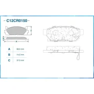 ��������� ������� ������, Low Metallic C12CR0150 ����