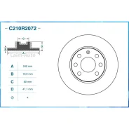 ���� ��������� �������� General Motors C210R2072 ����