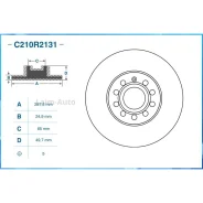 ���� ��������� �������� AUDI / SEAT / Skoda / VW / C210R2131 ����