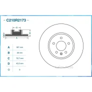 ���� ��������� �������� OPEL / Vauxhall / C210R2173 ����