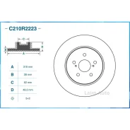 ��������� ���� �������� C210R2223 ����