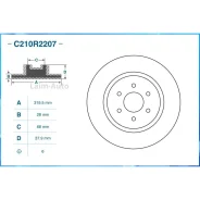 ���� ��������� �������� Nissan C210R2207 ����