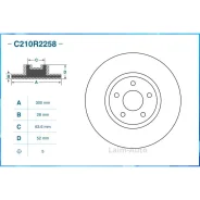 ���� ��������� �������� FORD C210R2258 ����