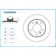 ���� ��������� ������ VAG C220R0692 ����
