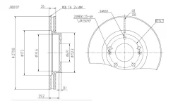 ���� ��������� �������� DF4283 (279,7x26) (TS) JD JBD0107 JBD0107 ����