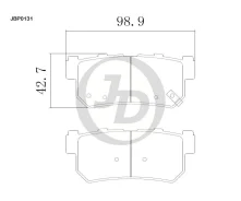 ������� ���������, ������ MPD13 (TS) JD JBP0131 JBP0131 ����