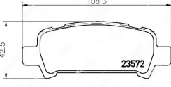 ������� ��������� (�������) Subaru Impreza 92-07 / Legacy 89-09 PF7398 ����