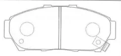 ������� ��������� (�������) Honda Integra 93-00 / Orthia 96-02 PF8337 ����