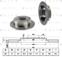 ���� ��������� ������ ��� Mitsubishi Lancer blitz bs0344 BS0344 ����