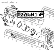 ��������� ������� 0276-N15F ��� Nissan �������� ������������� Febest �������� 55840-64G00 55840-60B10 0276-N15F ������ 54-49 ����� � ������� � �������...