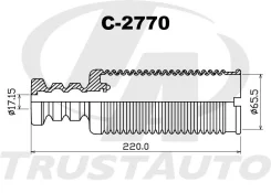 ������� ������������ C-2770 ��� Toyota ������������� Trust AUTO ��������� 48341-12180 D001-34-111 48341-12180 54050-1HJ0A 54050-3VA0A 54050-3VU0B AB60...