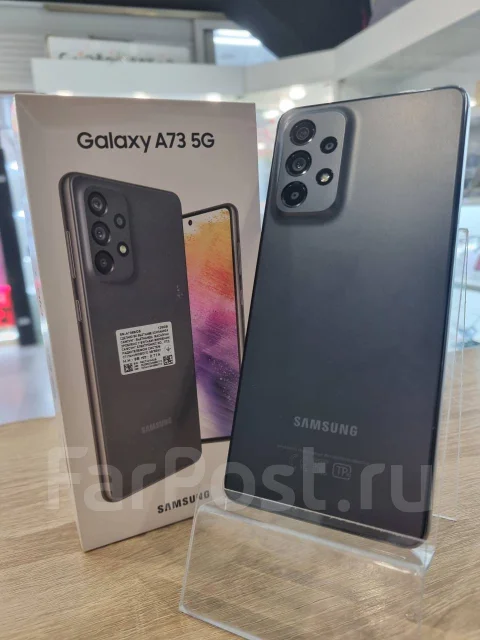 Samsung Galaxy A73 5G. �/�, 128 ��, �����, 3G, 4G LTE, 5G, Dual-SIM, NFC ����