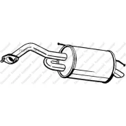 ��������� ��������� ����� �������� Bosal 128001 128001 ����