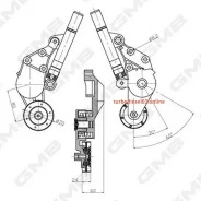 �������� ����� ���� ����� / GMB ��� Audi Skoda Volkswagen Seat; GAT20230; 038903315AE 038903315C 24889 GMB GAT20230 ����