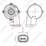 ����� ������� ���������� /GMB ��� Audi A8; Gewvw012; 078121601A GMB GEWVW012 ����