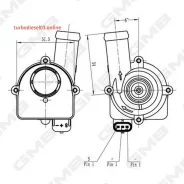 ����� ������� ���������� /GMB ��� Audi A4 2007 Q5 2008 Q7 2015; Gewvw026; 06H121601M 704071650 V10160026 GMB GEWVW026 ����