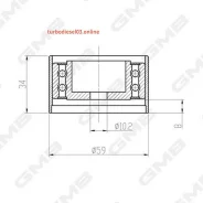 �������� ����� ��� /GMB ��� Audi A4 A6 A8 /20002006 3.0; GTC0310; 06C109244 06C109244D GMB GTC0310 ����
