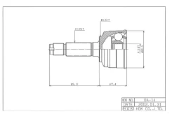 ���� �������� /�������� ������ /����� HDK ��� DUET 1998 M100; 19*47*24; DA014; (DAE014 LGDH14 TG2814) 4342097207 4342097223 4342097201 HDK DA014 ����