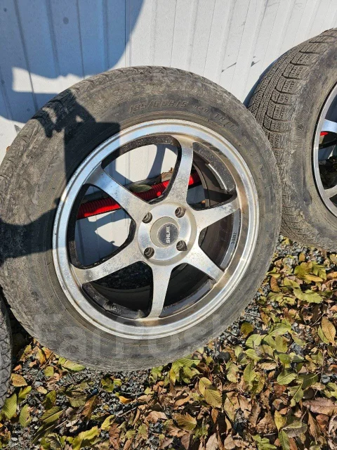 Комплект колес SHLK R15 15X6,5JJ 4X100 ET38 Triangle 185/60, 15